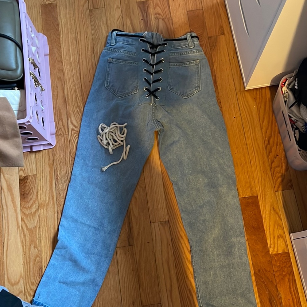 Tie up pants